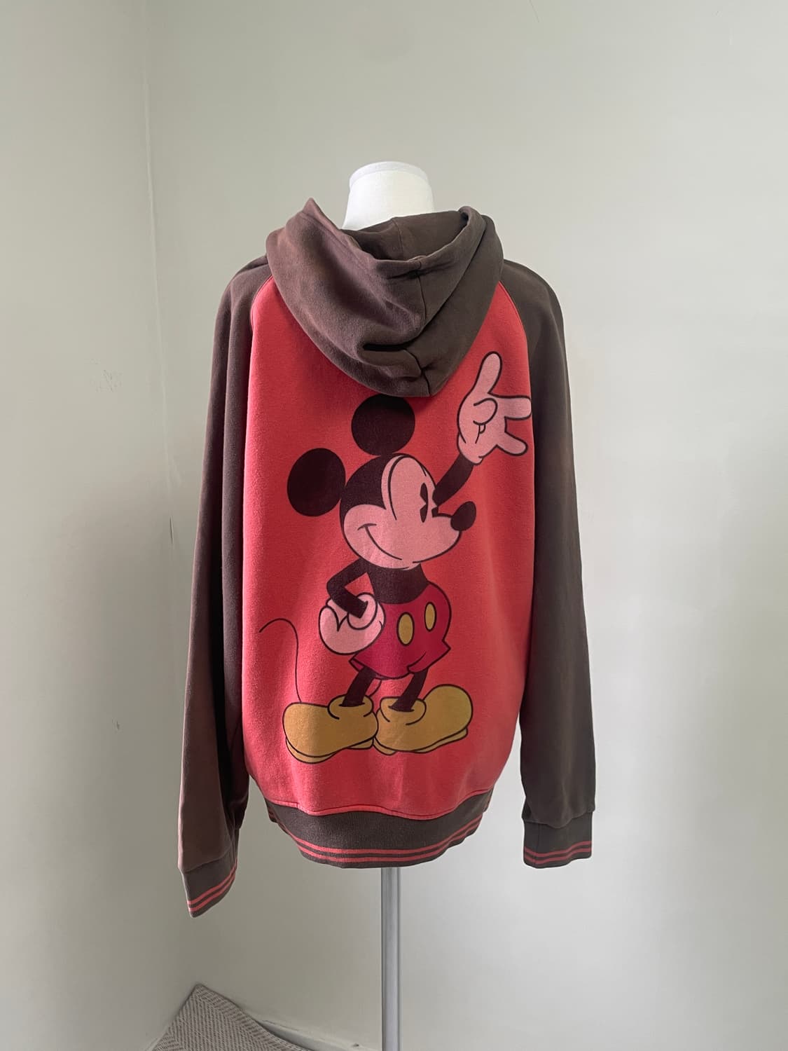 디즈니 미키마우스 프린팅 썬 페이딩 후드집업  J04154 상품이미지7