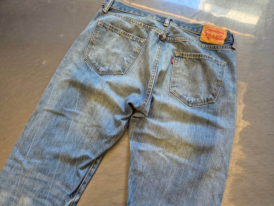 리바이스 501 하드 디스트레스드 팬츠 상품이미지4