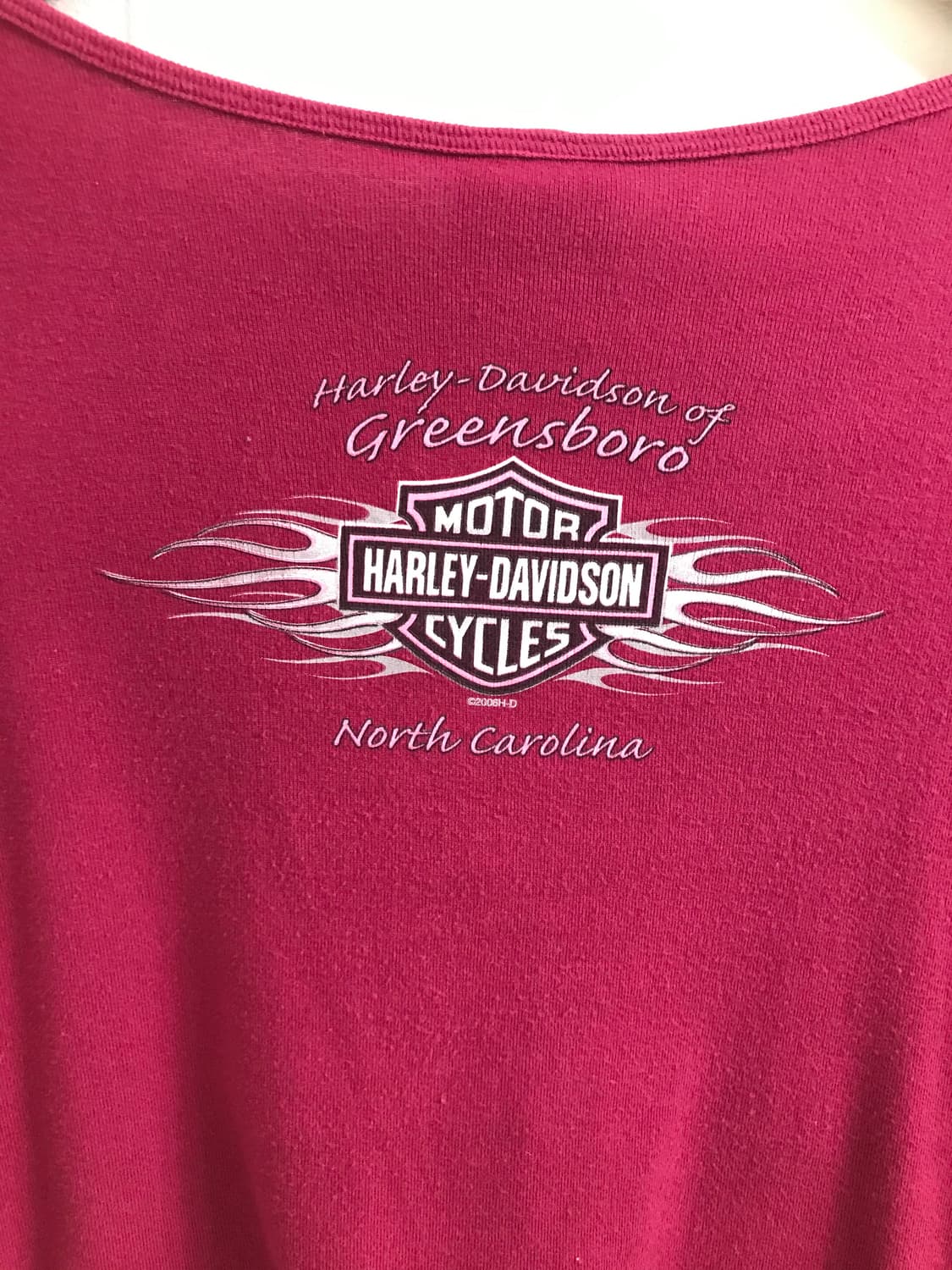 (상의 세트) 할리데이비슨 셔링 브이넥 롱슬리브 + 레이스 나시 상품이미지7