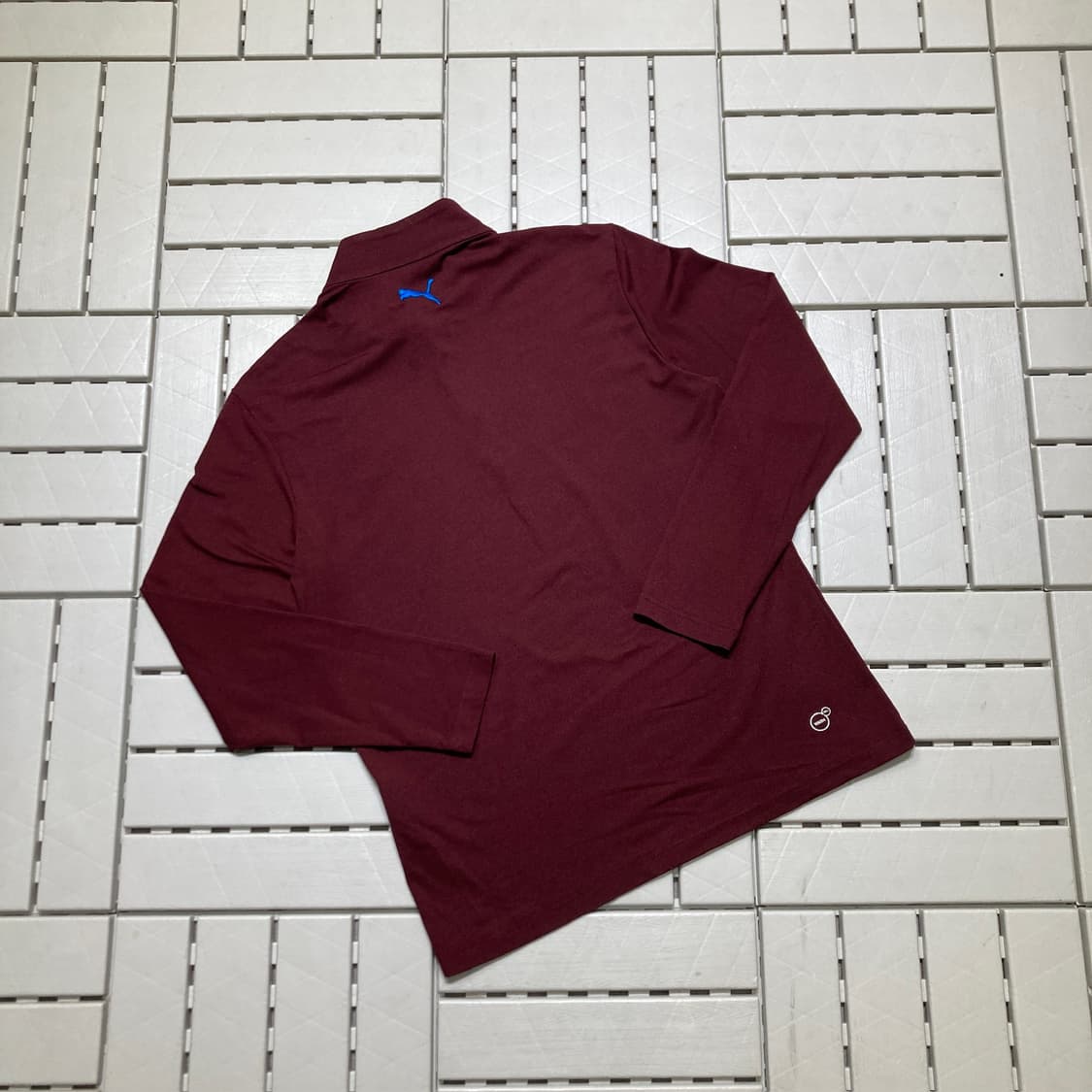 [M]푸마 반집업 스판 긴팔티 0309 상품이미지4