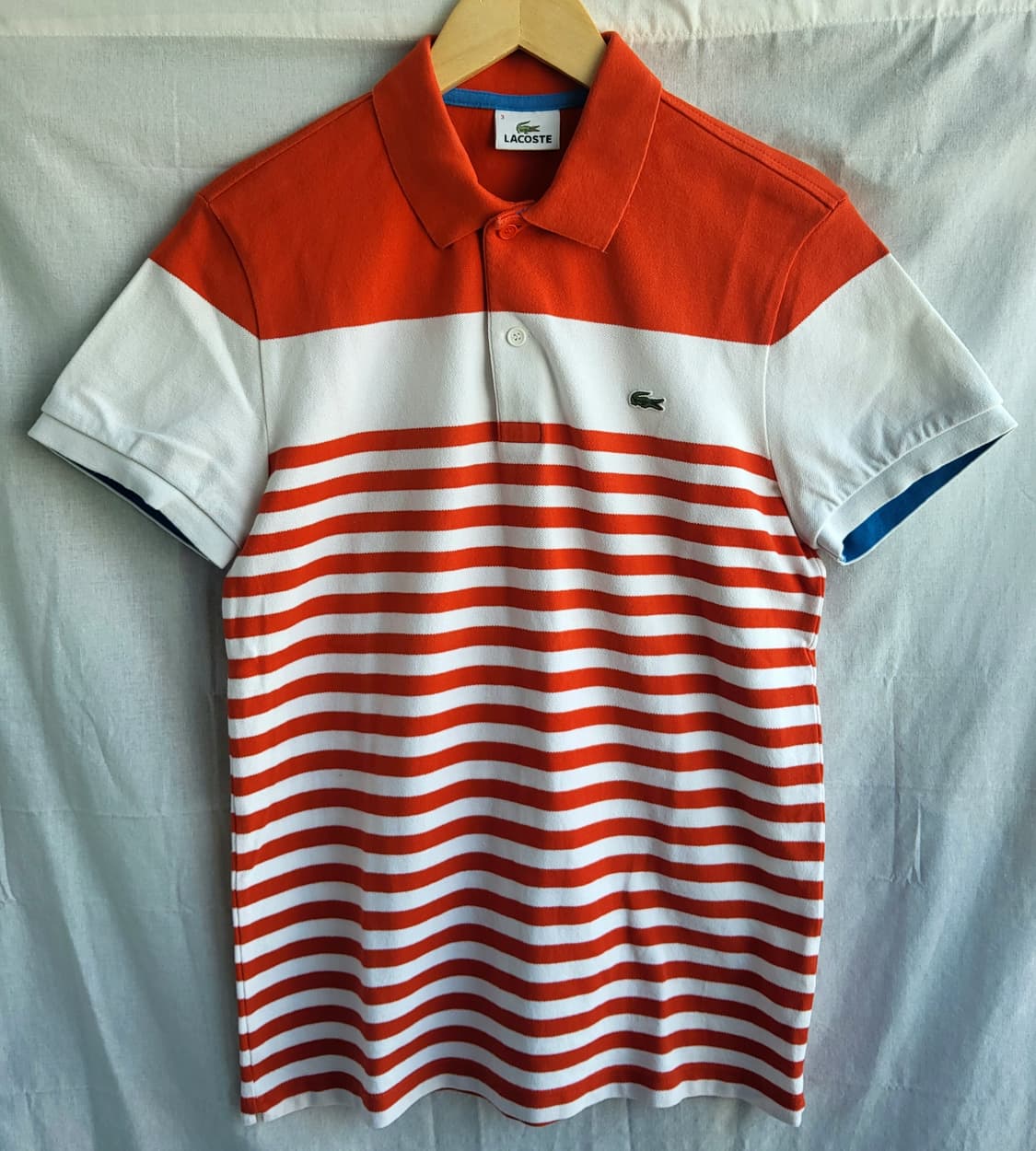 라코스테 남성 반팔 카라티 코튼혼방 95 슬림핏 여름 폴로티 상품이미지1