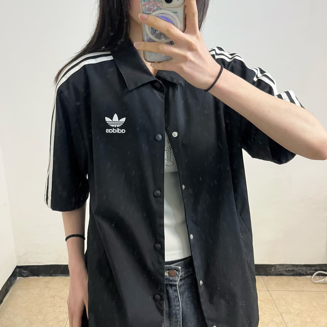 Adidas Firebird short sleeve coachjacket 상품이미지2