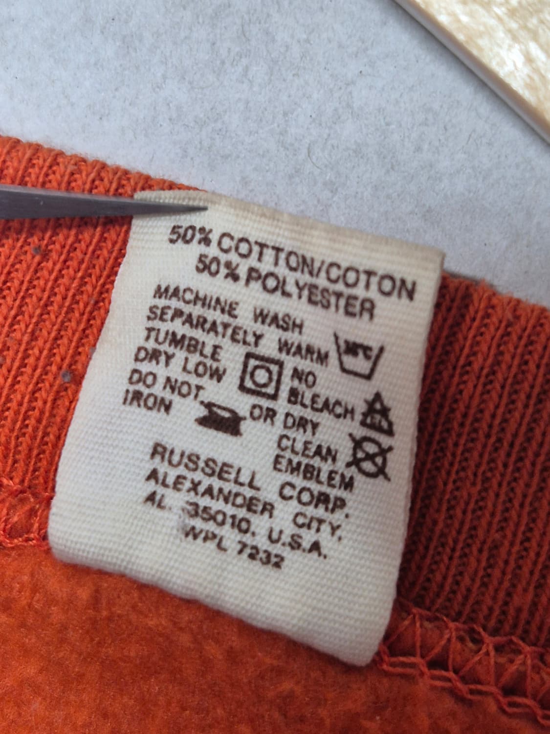 [L]70s US Made 러셀 스웻 - 126 상품이미지4