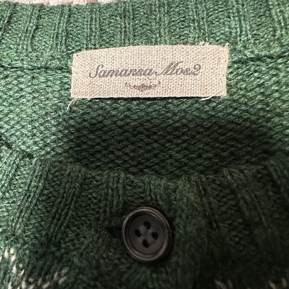 SAMANSA MOS2 knit cardigan 상품이미지3