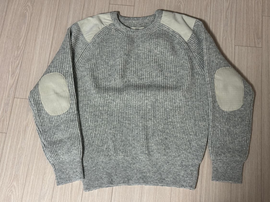 포터리/밀리터리 니트 에크루/1 상품이미지2