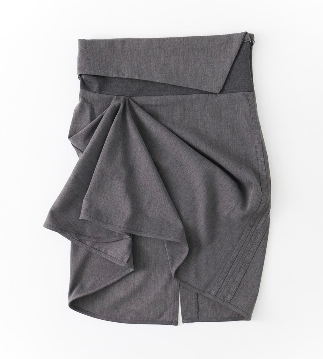 ULIKA SANCTUS BRACE UNBALANCE SKIRT 상품이미지2