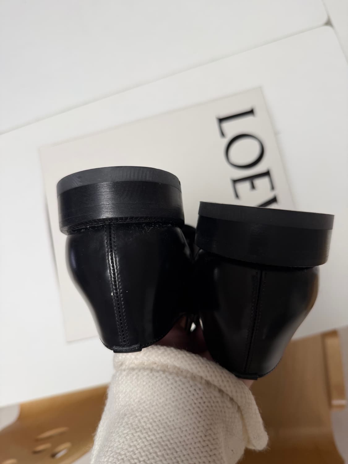 로에베 더비 슈즈 41sz 상품이미지4