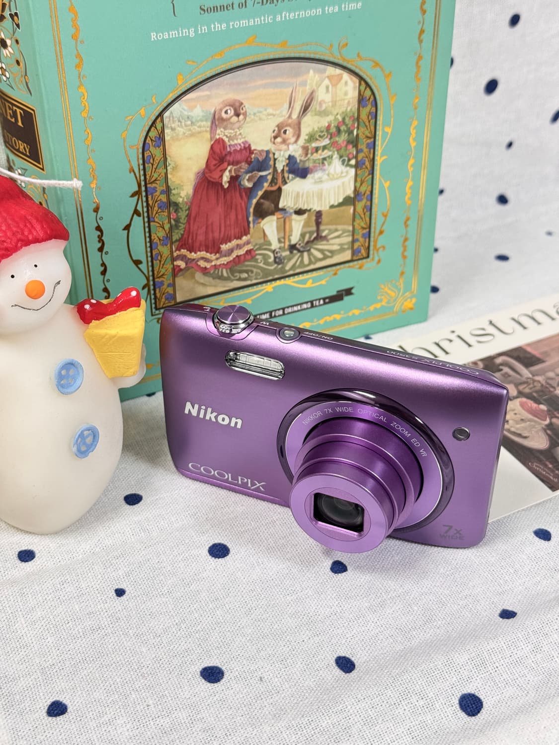 니콘 쿨픽스 S3500 바이올렛(빈티지디카) 상품이미지2