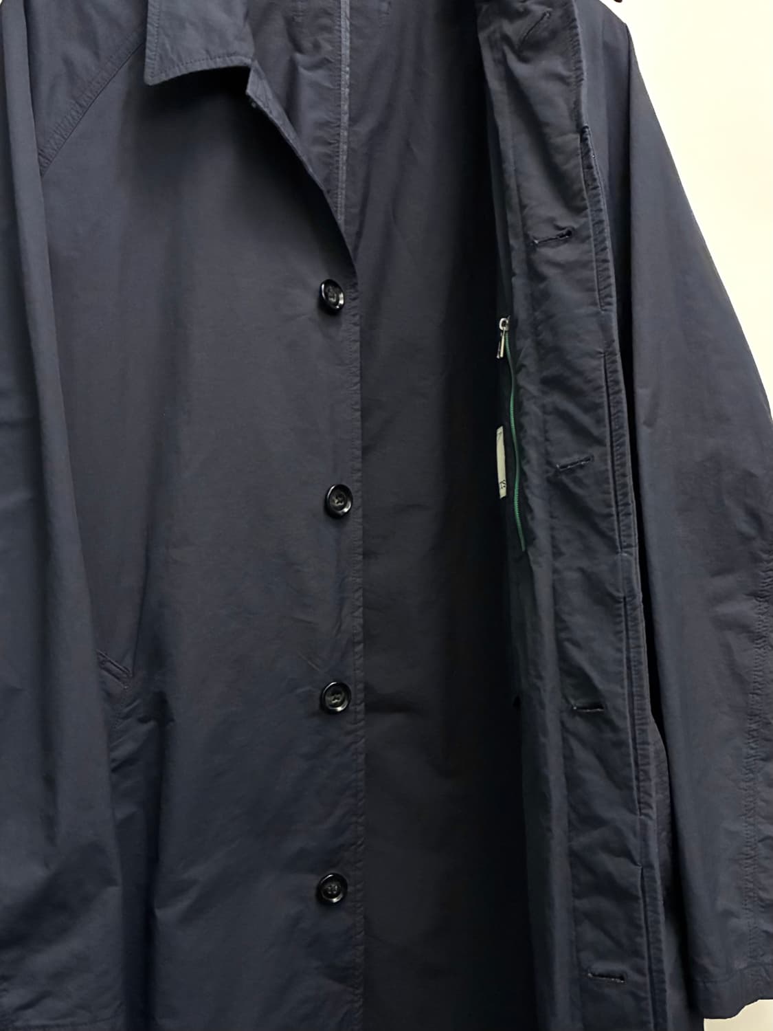 (52/110)헨리코튼 코튼 나일론 홀겹 베이직 맥코트 싱글코트 상품이미지7