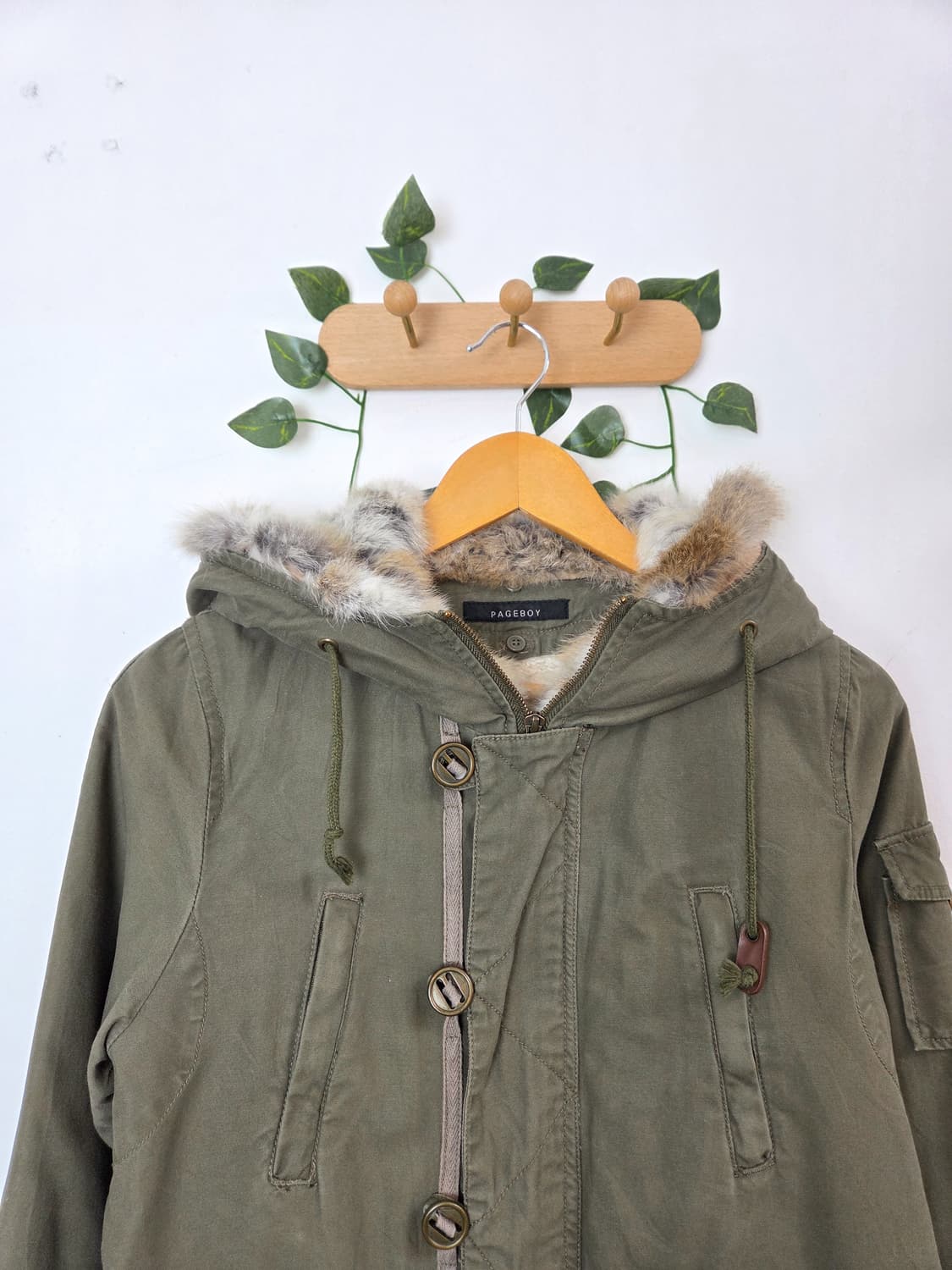 너드 뽀글이 내피 야상 상품이미지2