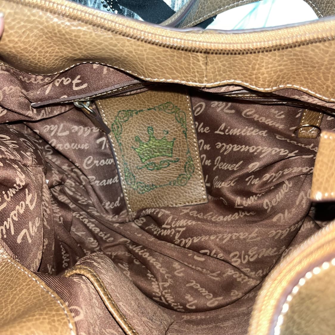빈티지 브라운 백 상품이미지3