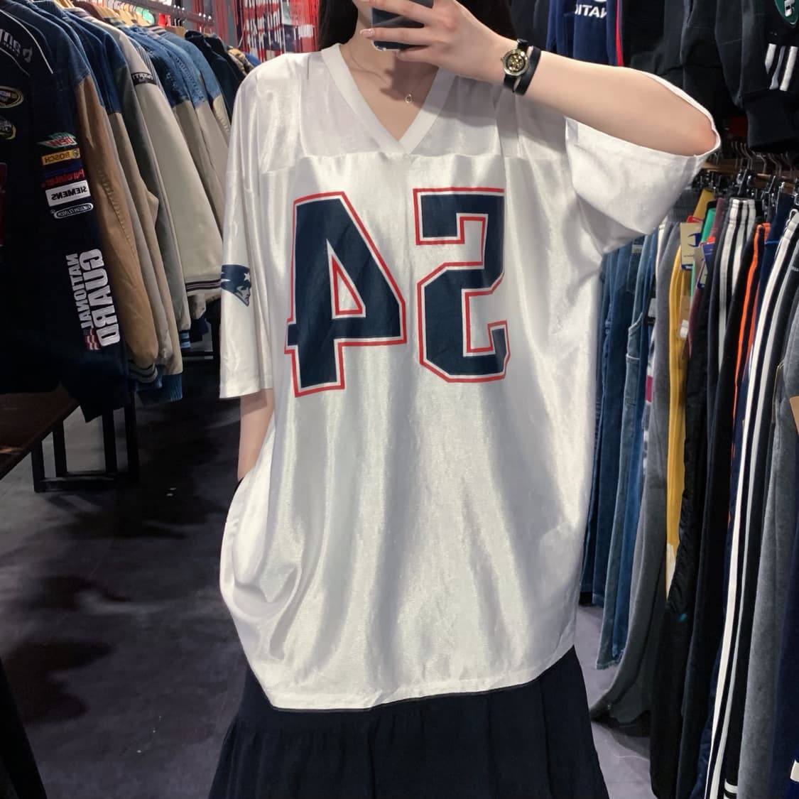 [IM] NFL 잉글랜드 패트리어츠 BRUSCHI no.54 화이트 져지 상품이미지2