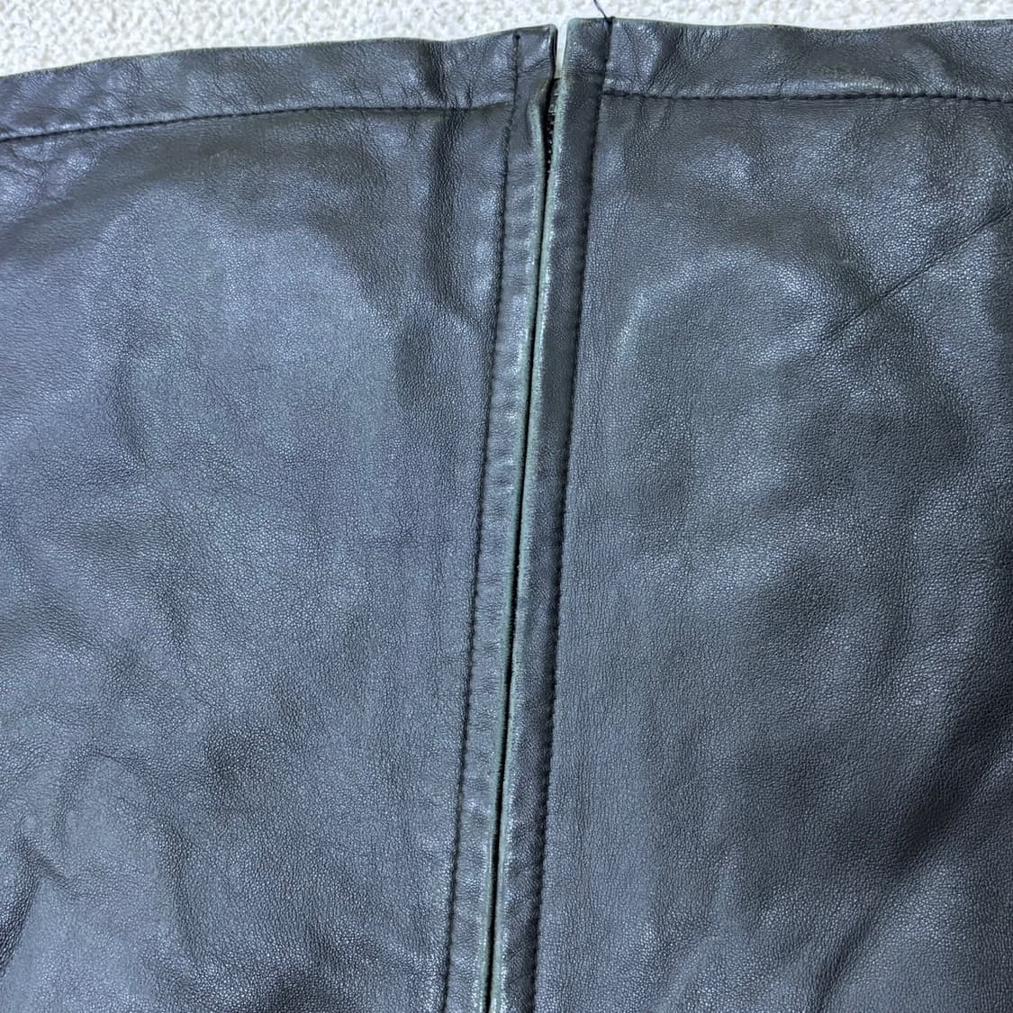 실측확인 런던포그 남성 양가죽 자켓 0429E 상품이미지4