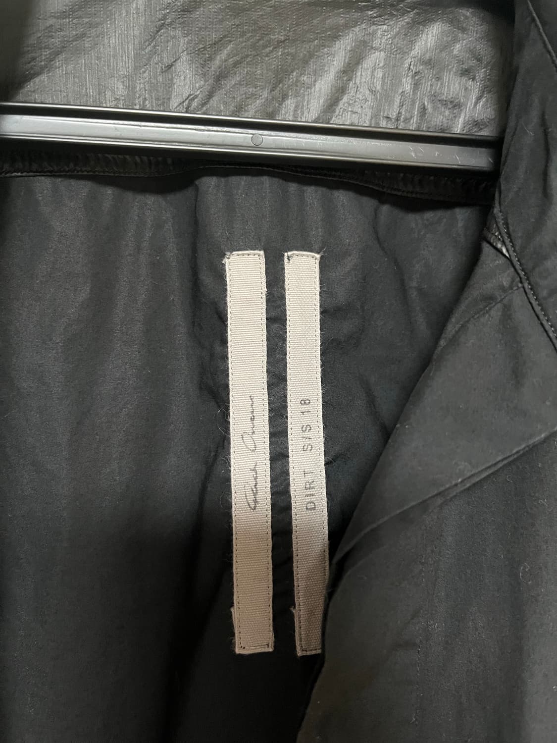 릭오웬스 메인라인 셔츠 자켓 상품이미지3