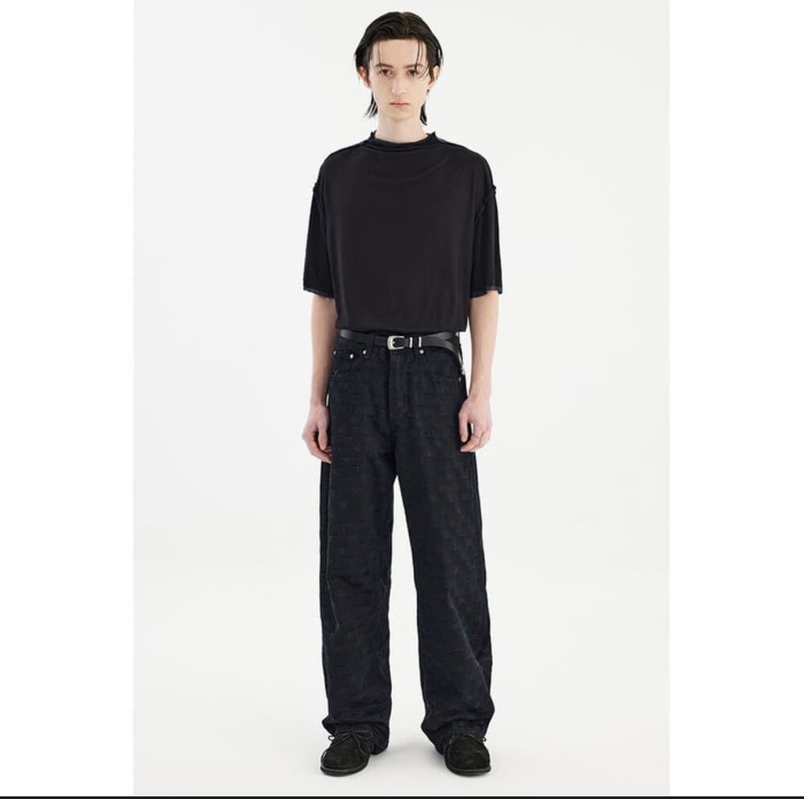 유스 star wide denim pants 상품이미지1
