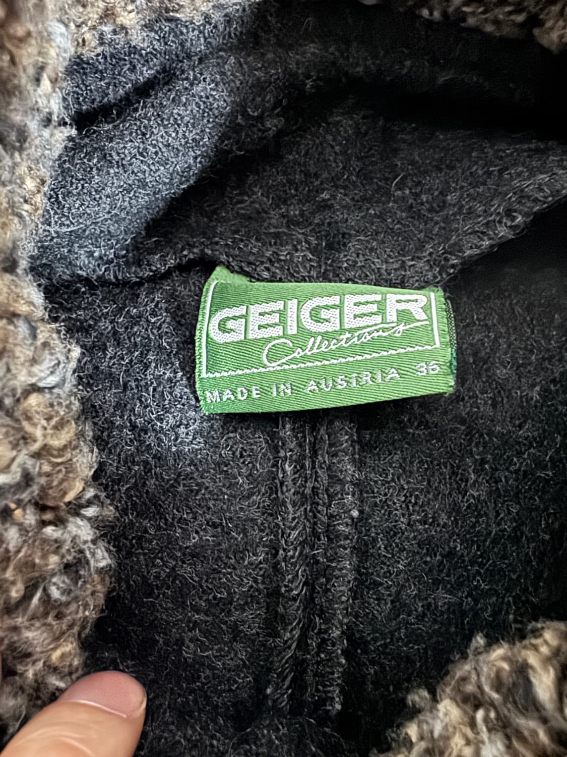 정품!! 여성 가이거 GEIGER 롱 코트 상품이미지3