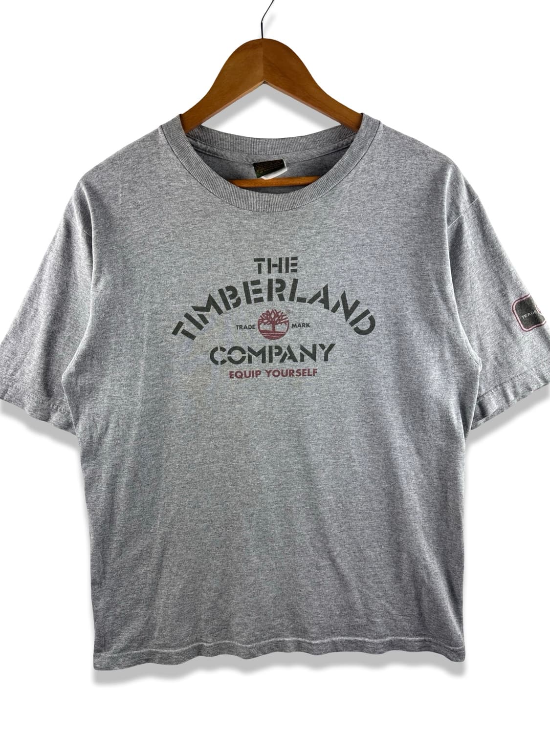 팀버랜드 그레이 프린팅 티셔츠2939 상품이미지1