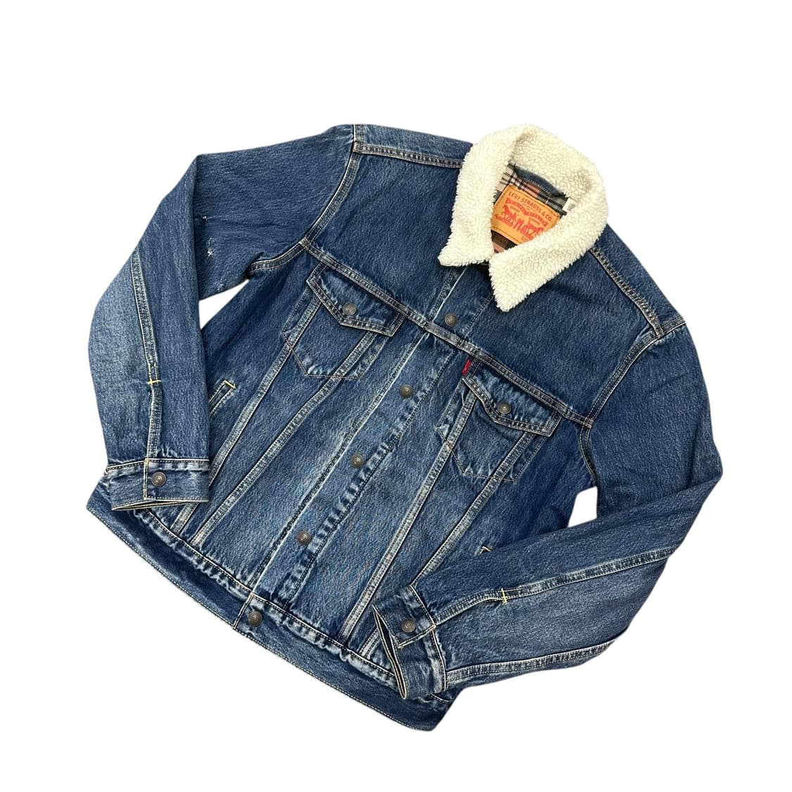 리바이스 양털 커버울 데님자켓 상품이미지3