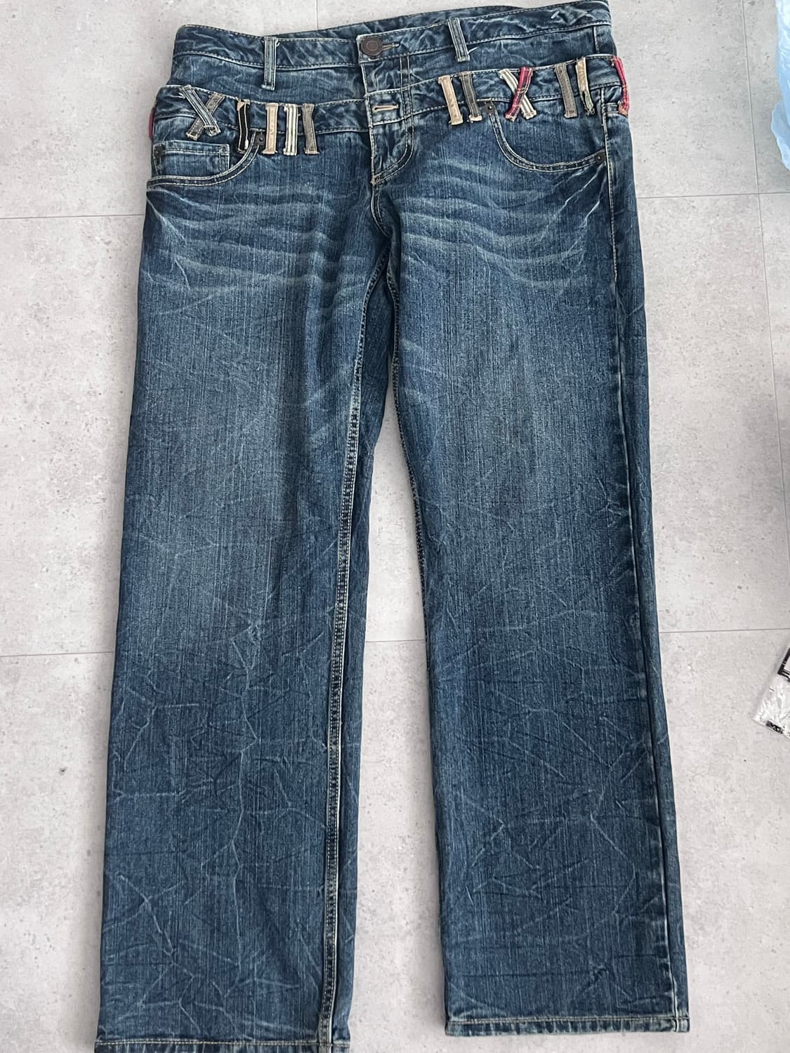 빈티지 워싱데님 상품이미지1