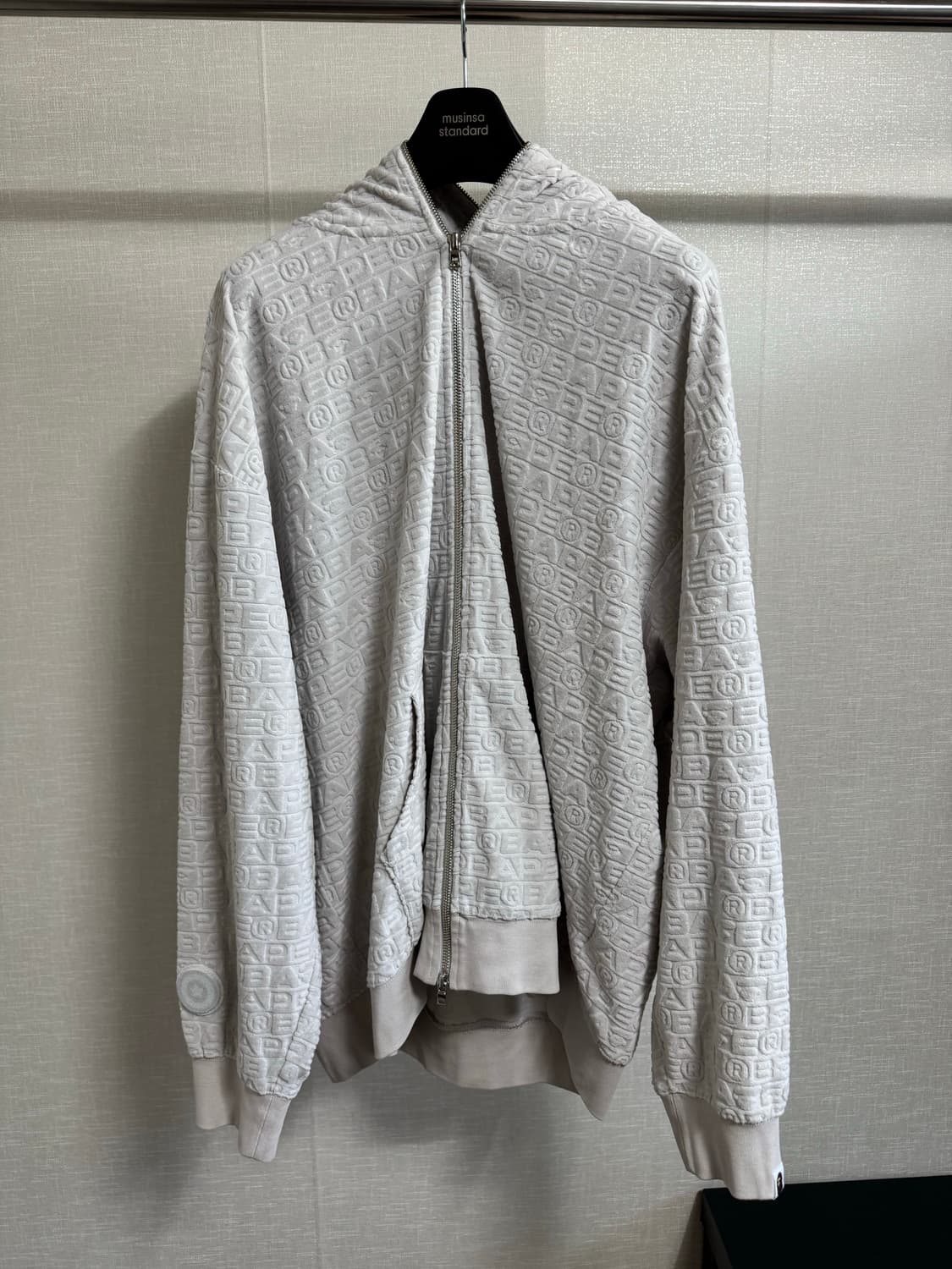 베이프 럭스 샤크 후드 집업 2XL 상품이미지2