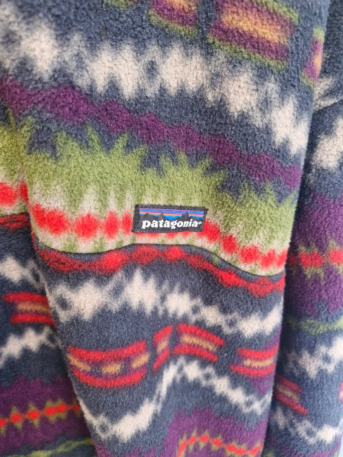 Z-234 파타고니아 신칠라 아즈텍 네이티브 80s 상품이미지3