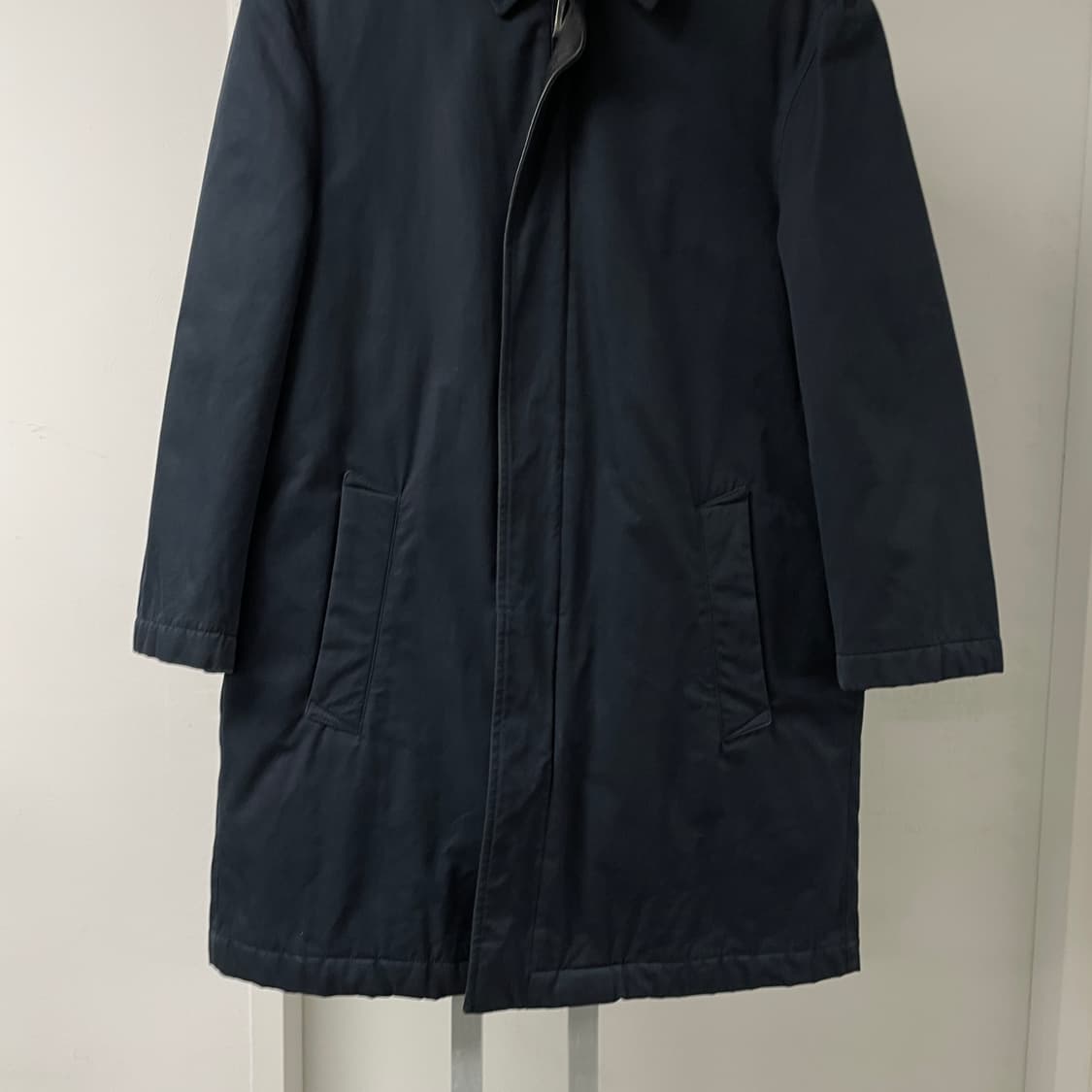 버버리 네이비 코트 S 상품이미지3