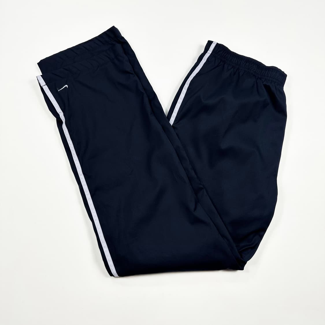 00s 나이키 루즈 스트레이트 레트로 우븐팬츠 네이비 L 상품이미지1