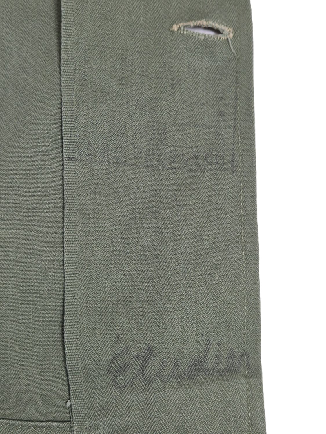 육군 구형 수도군단 병장 민무늬 전투복 상의 자켓 (XS) 상품이미지9