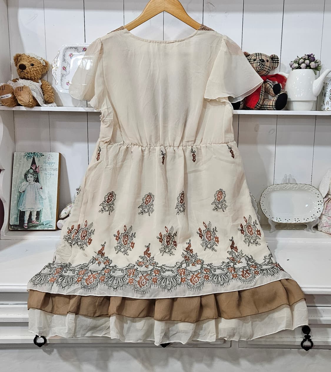 엑시즈팜(axes femme) 크로쉐 레이스 자수 원피스 상품이미지6