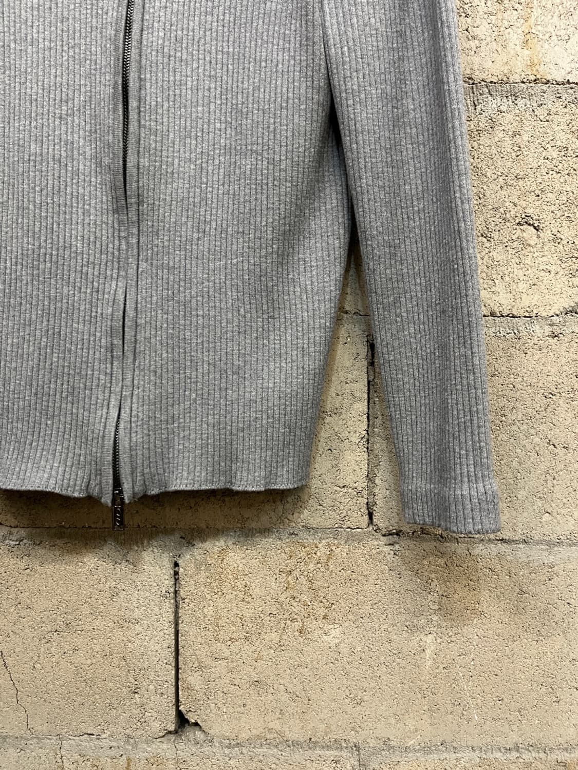 본투윈 머슬핏 니트 집업 상품이미지7