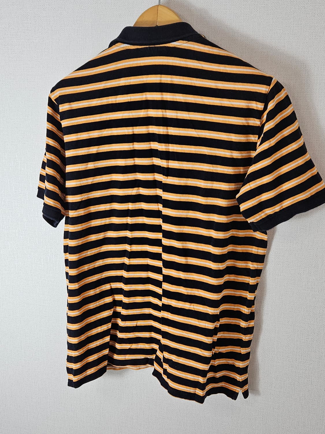 칼하트 wip 카라티 폴로 반팔 피케티 오렌지블랙 L 상품이미지5