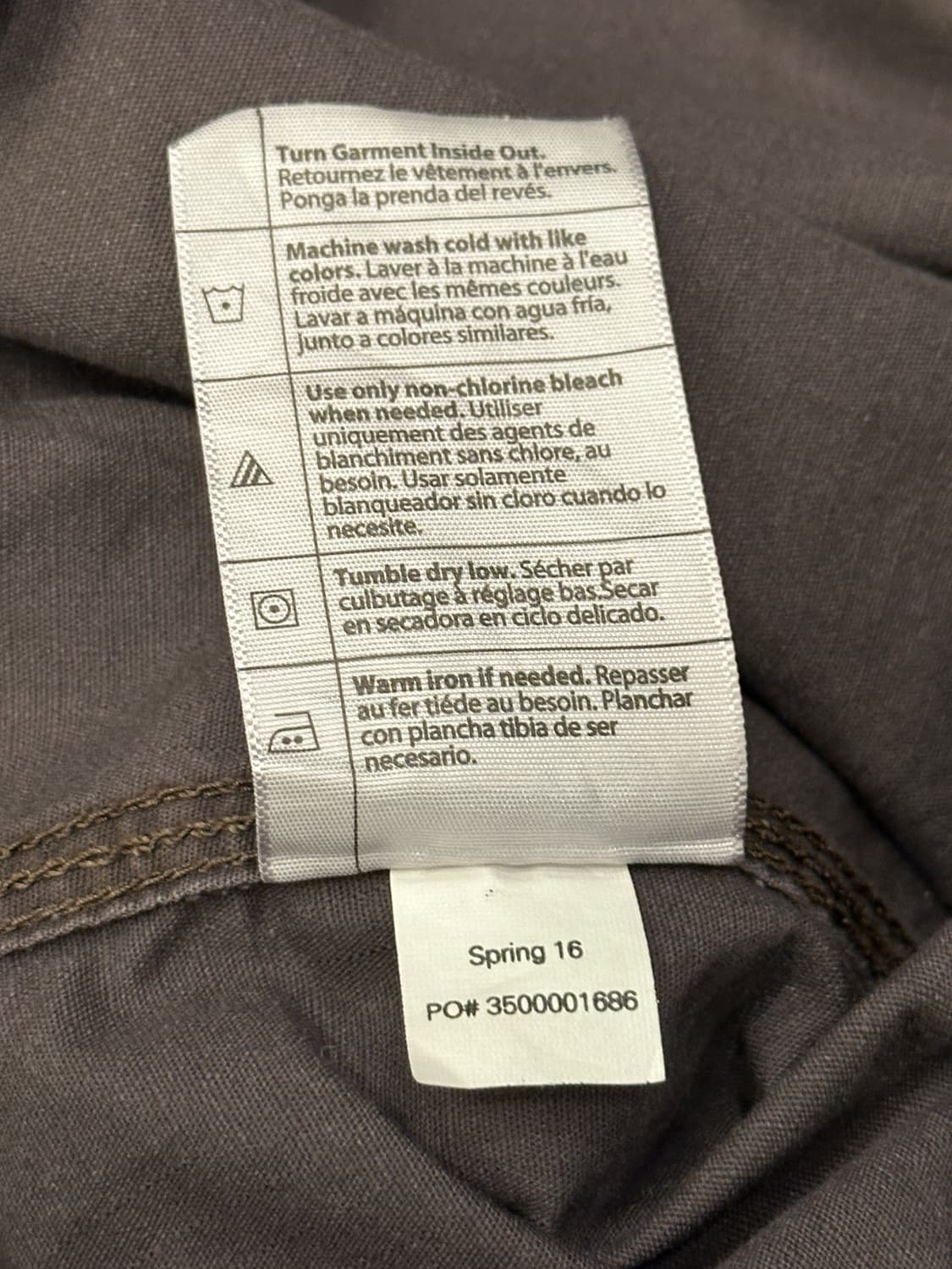 칼하트 워크 베스트 조끼 kids 12~14 상품이미지6