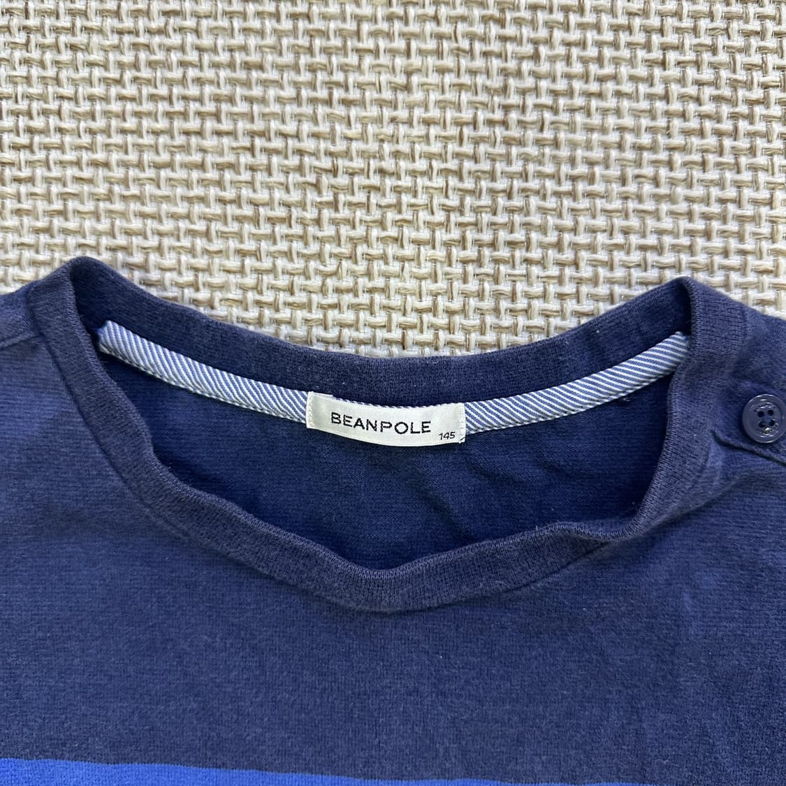 145 빈폴 키즈 스트라이프 긴팔 티 0508D 상품이미지4