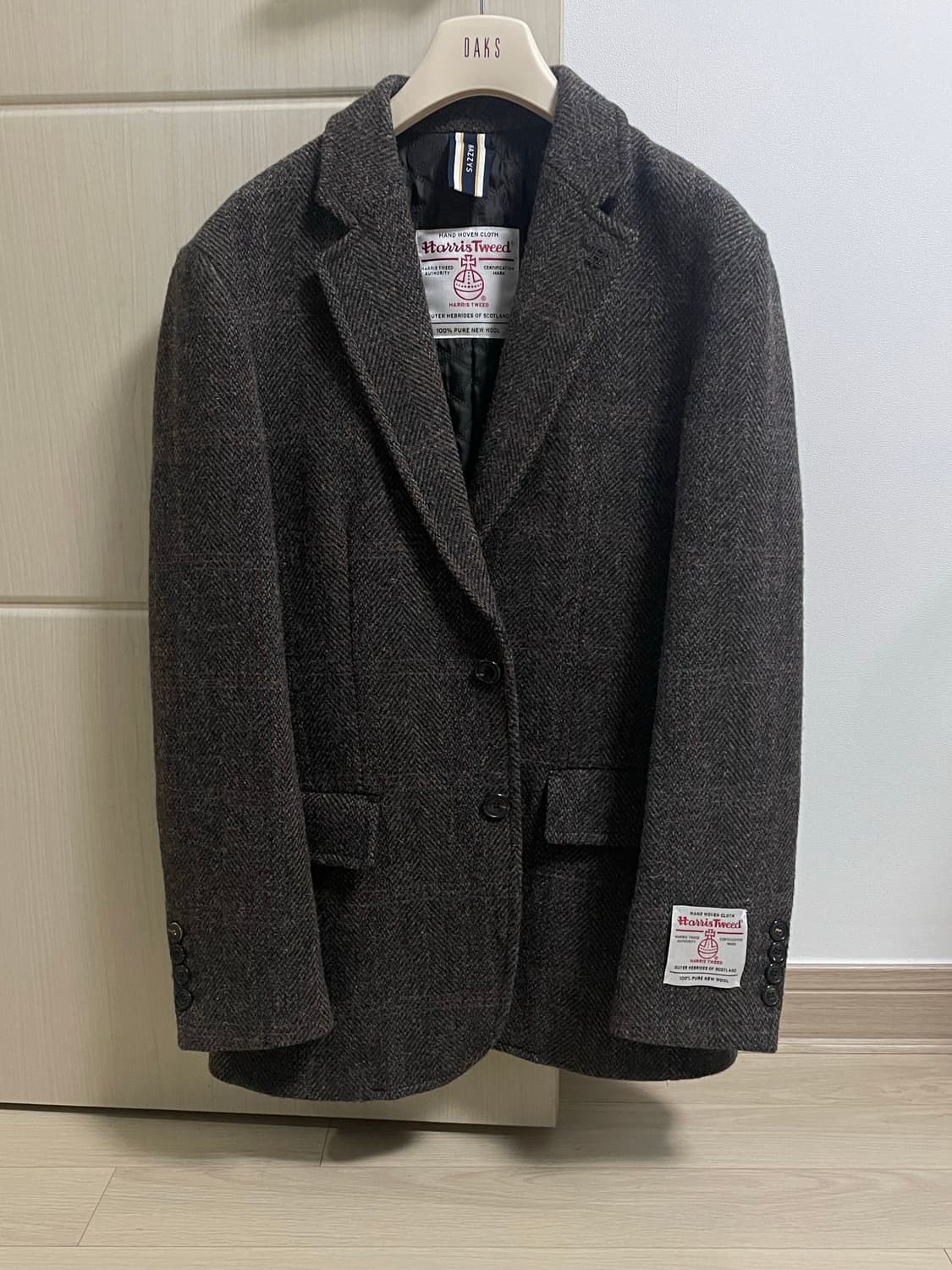 해지스 해리스트위드 자켓팝니드 상품이미지8