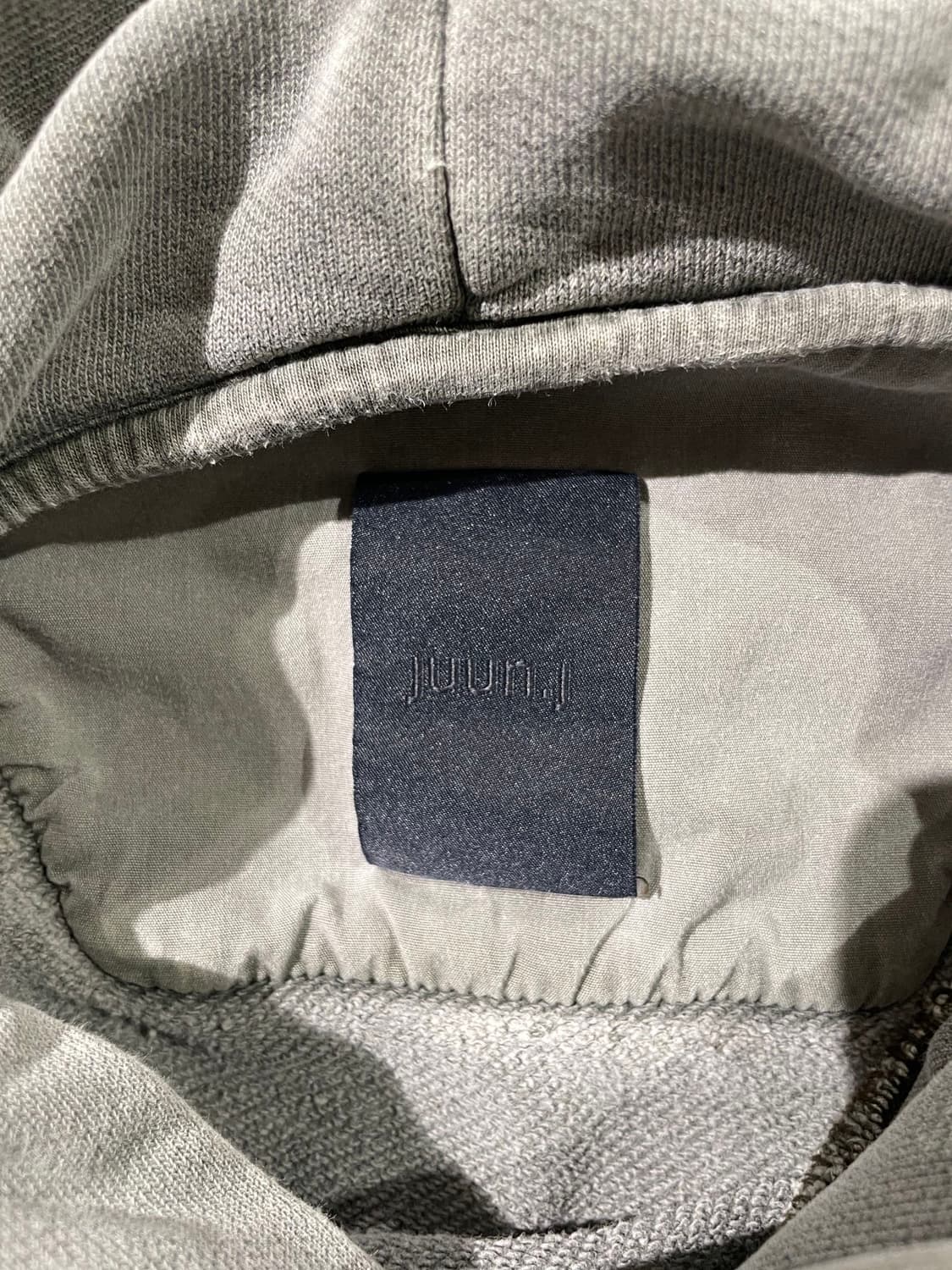 준지 가먼트 다잉 디스트레스 오버 후디 상품이미지7