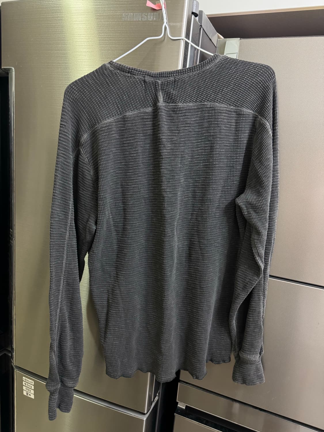 더블알엘 rrl 와플 크루넥 그레이 상품이미지3