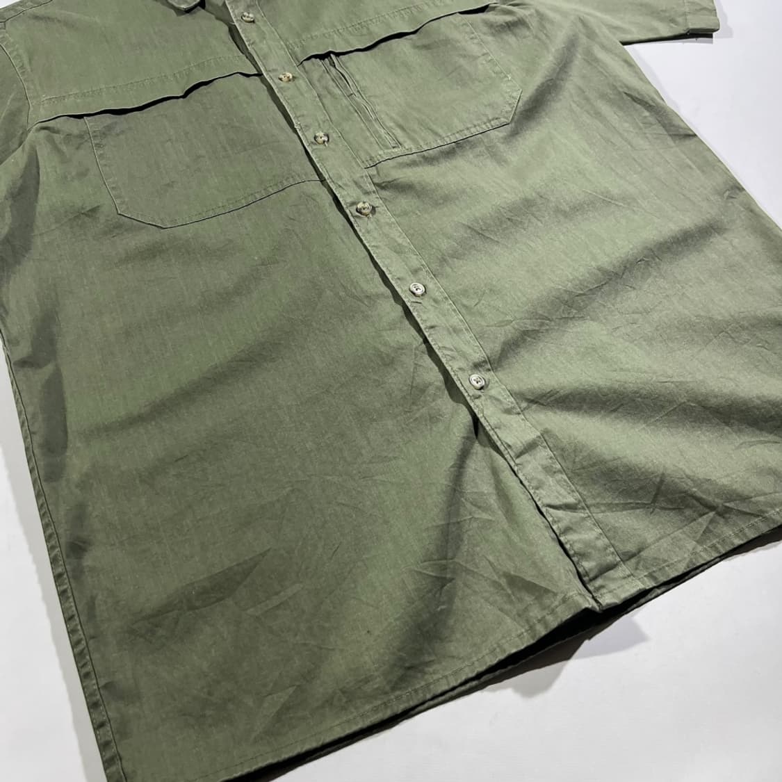 [Wrangler] 랭글러 투포켓 지퍼 디테일 셔츠 상품이미지3