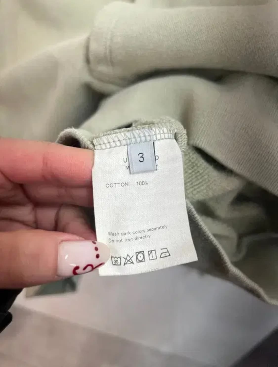 (3) 언유즈드 스웨트 후드 세이지 그린 상품이미지5