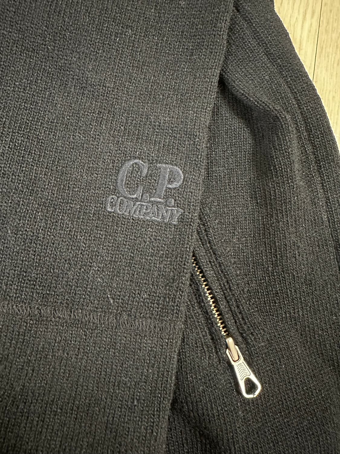 CP컴퍼니 니트 고글 투웨이 후드집업 상품이미지3