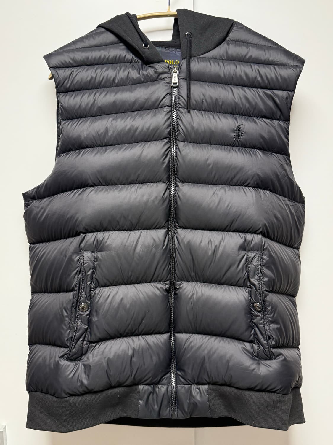 (L) 폴로 랄프로렌 후드 패딩 조끼 상품이미지1
