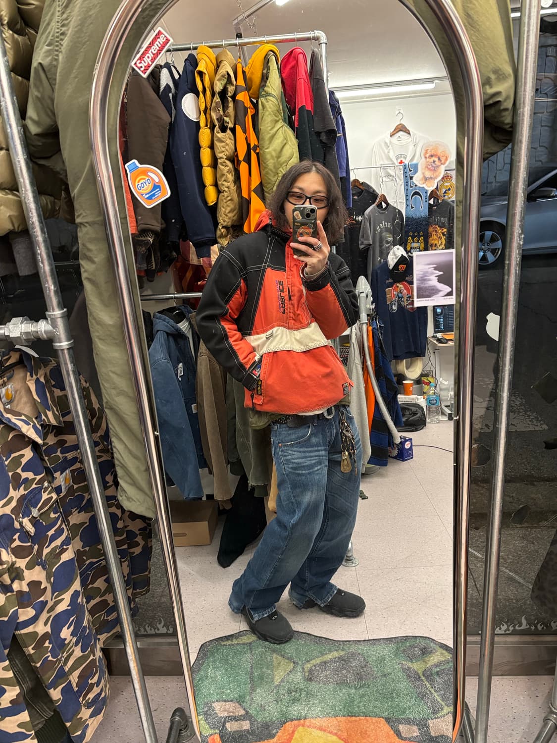 Y2K japan FABLICE 빈티지 아노락  상품이미지10