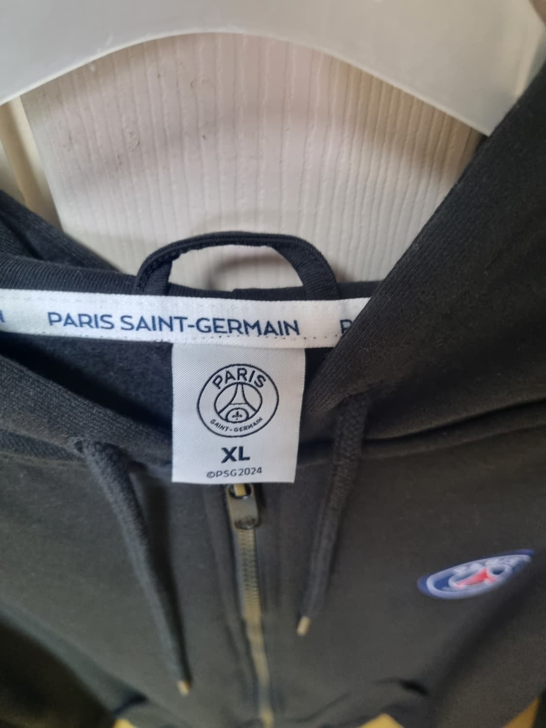 파리생제르망 psg 정품 블랙 후드집업 XL 상품이미지2