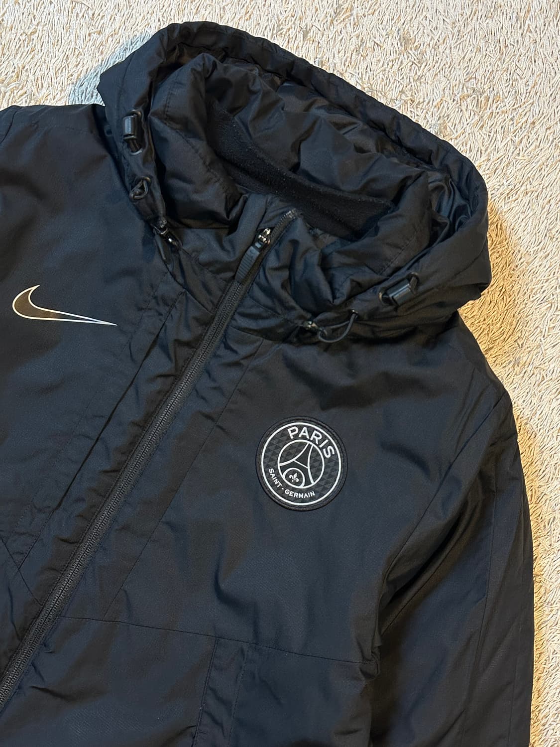 나이키 파리생제르망 PSG 스톰핏 미드필드 패딩 자켓 블랙 상품이미지2