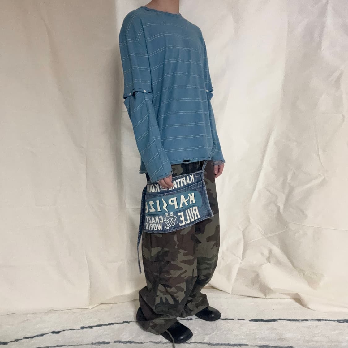 FACCIES Border Detachable Long Sleeve 상품이미지5