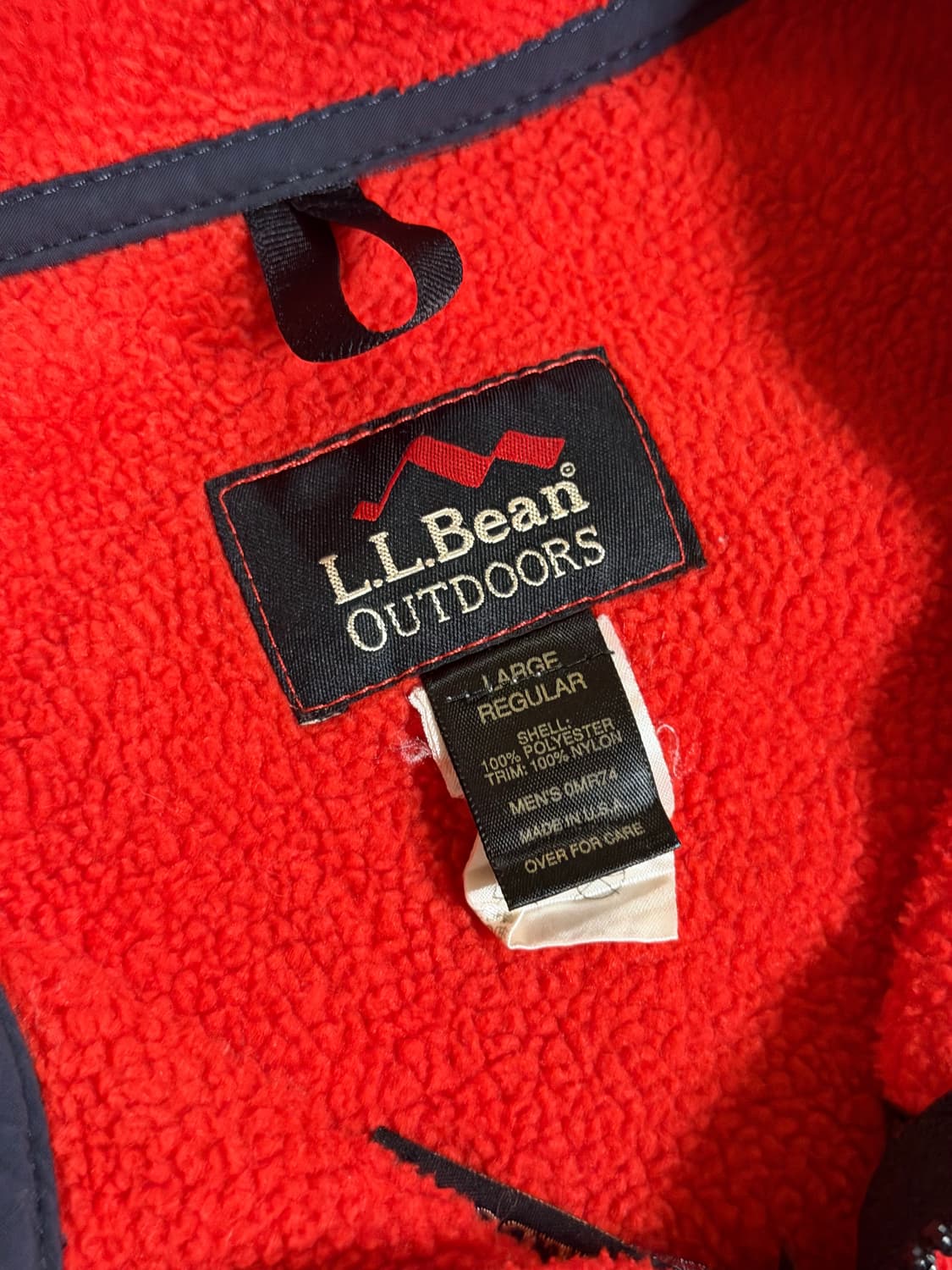 90s 엘엘빈 USA 플리스 베스트 상품이미지7