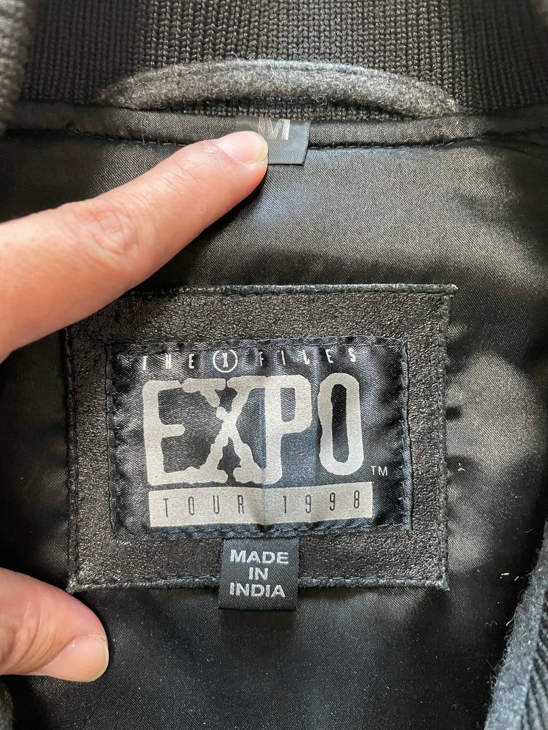 국내 유일 90s USA 미드 엑스파일 빈티지 바시티 자켓 상품이미지4