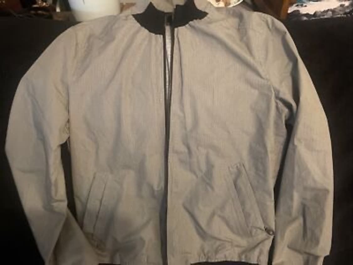 David Mayer 체크 봄버 상품이미지2