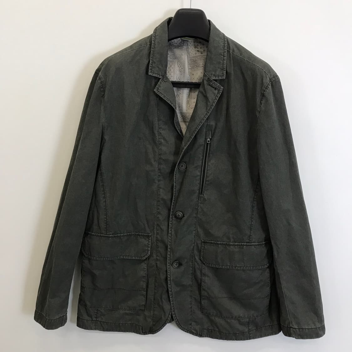 GGIO2 지오투 나일론코튼 가먼트다잉 자켓 [110] 상품이미지1