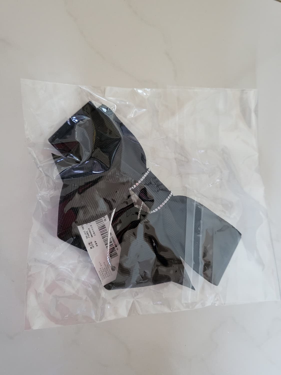 쏘솔트 발레리 발렌타인 릴 보우 헤어핀 블랙 상품이미지6