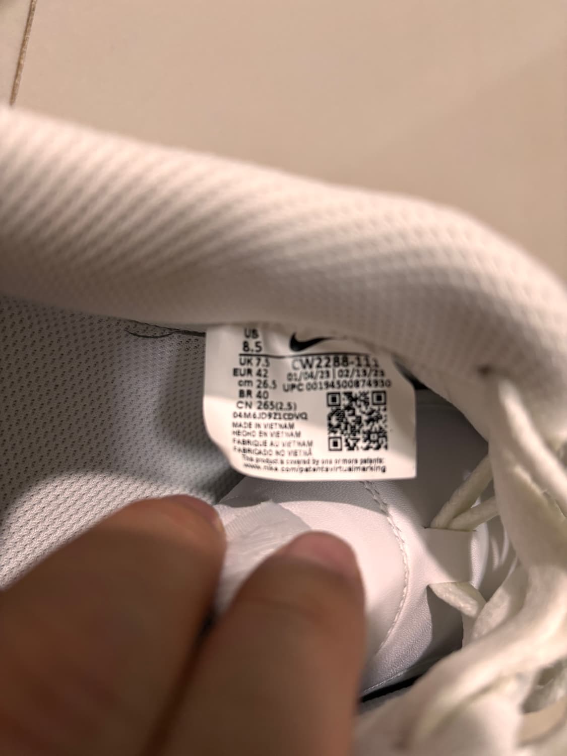 나이키 에어포스 265 상품이미지3